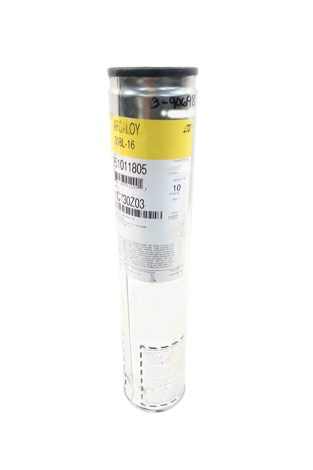 ESAB 308L-16 Stainless Stick Electrodes 1/8" ESAB 308L-16 Stainless Stick Electrodes 1/8" 10-lb Can