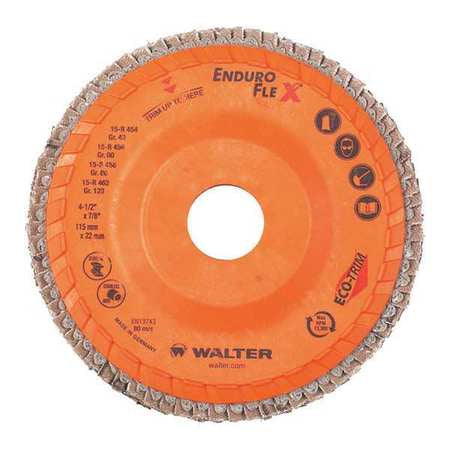Walter ENDURO-FLEX™ Blending Disc 4-1/2" x 7/8" GR: 60