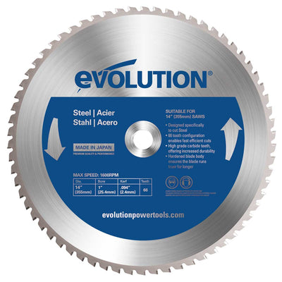 Evolution 14" Steel Cutting Blade